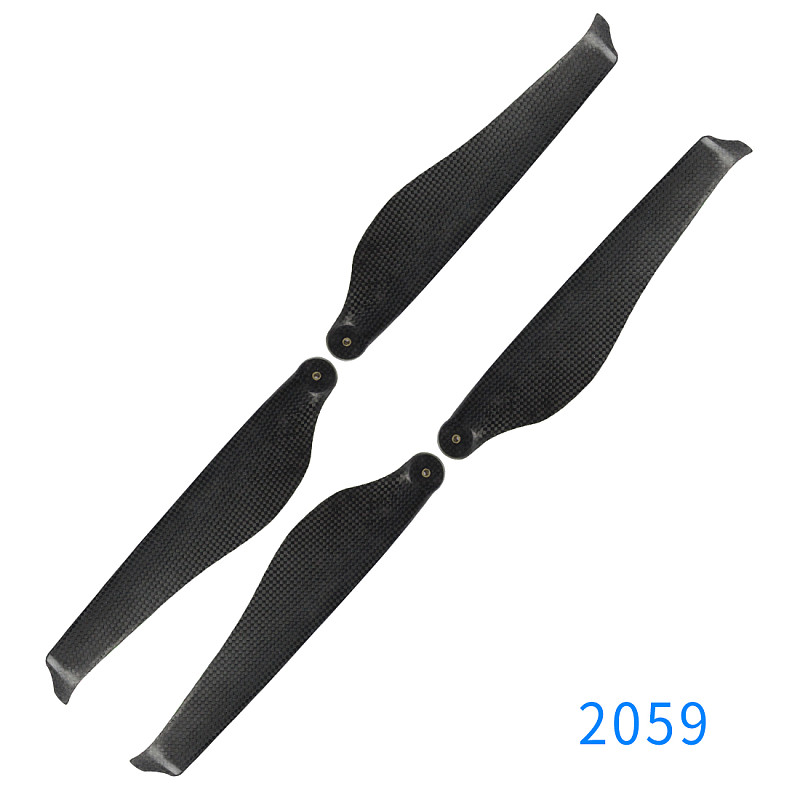 JMT 4PCS 2066/2272/2479 Carbon Fiber Folding Propeller Noise Reduction Prop for Multi-axle/Multi-rotor RC Drone Quadcopter