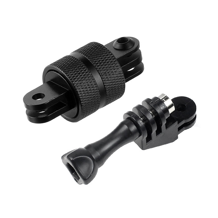 BGNing Multi-Angle Shooting Conversion Connector with 360 Degree Swivel Rotating Tripod Mount Adapter Head Pivot Arm Connector Compatible for GOPRO Series/XiaoYi/Gitup