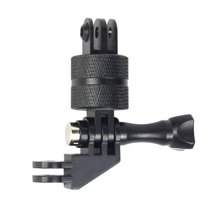 BGNing Multi-Angle Shooting Conversion Connector with 360 Degree Swivel Rotating Tripod Mount Adapter Head Pivot Arm Connector Compatible for GOPRO Series/XiaoYi/Gitup