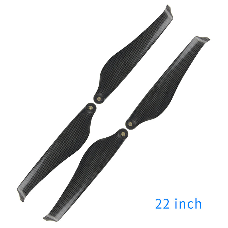JMT 4PCS 2066/2272/2479 Carbon Fiber Folding Propeller Noise Reduction Prop for Multi-axle/Multi-rotor RC Drone Quadcopter