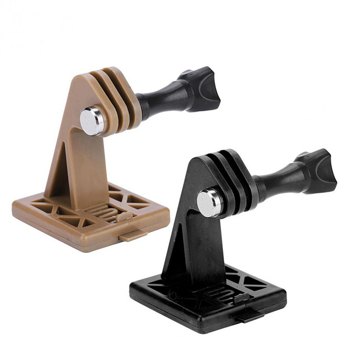 BGNING Universal Camera Helmet Fixed Adjustable Adapter Stabilizer for GoPro Sports Camera Accessories