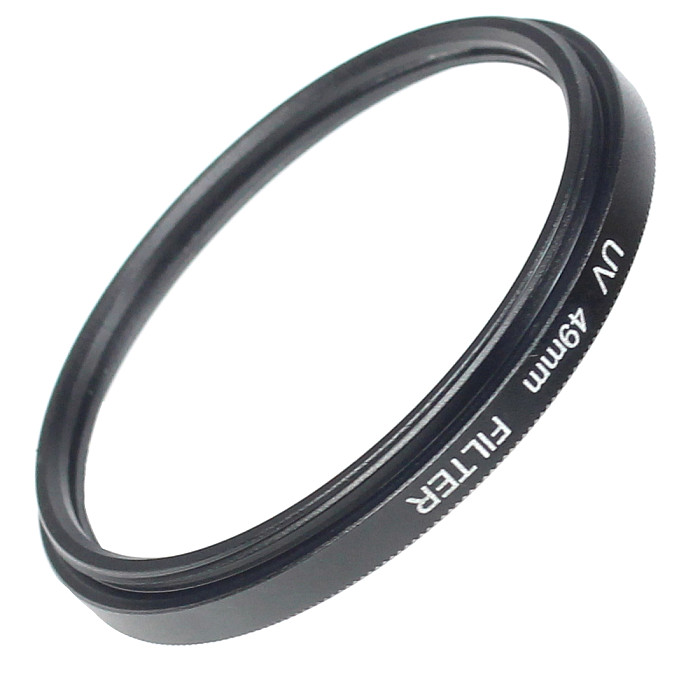 BGNING Universal Camera UV Filter Lens Suitable for 49mm SLR Camera Filter Accessories