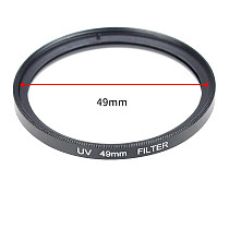 BGNING Universal Camera UV Filter Lens Suitable for 49mm SLR Camera Filter Accessories