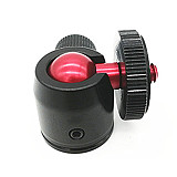 BGNING Tripod Ball Head Adjustable Hot Shoe Mini Gimbal Stabilizer Bracket for SLR Micro Single Sports Cameras Accessories