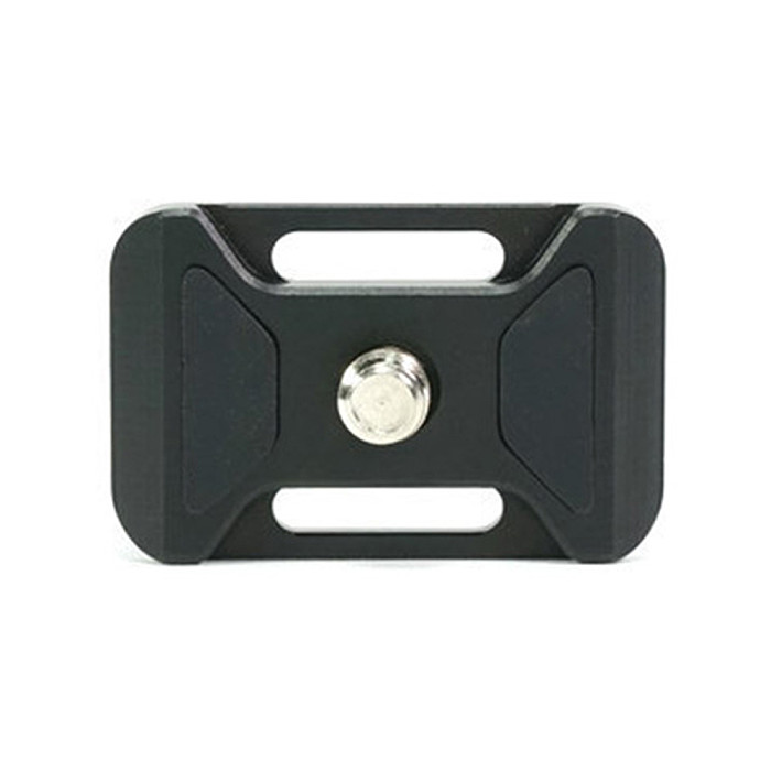 FEICAHO Universal Mini Quick Release Plate with Camera Strap Holes 1/4 Mounting Screw for SLR Camera Rope Tripod Ball Head Clamp