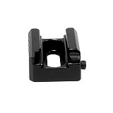 FEICHAO CNC Quick Release Hot Shoe Plate Adapter for Camera Cage / Microphone / Fill Light / Handle / Bracket Holder