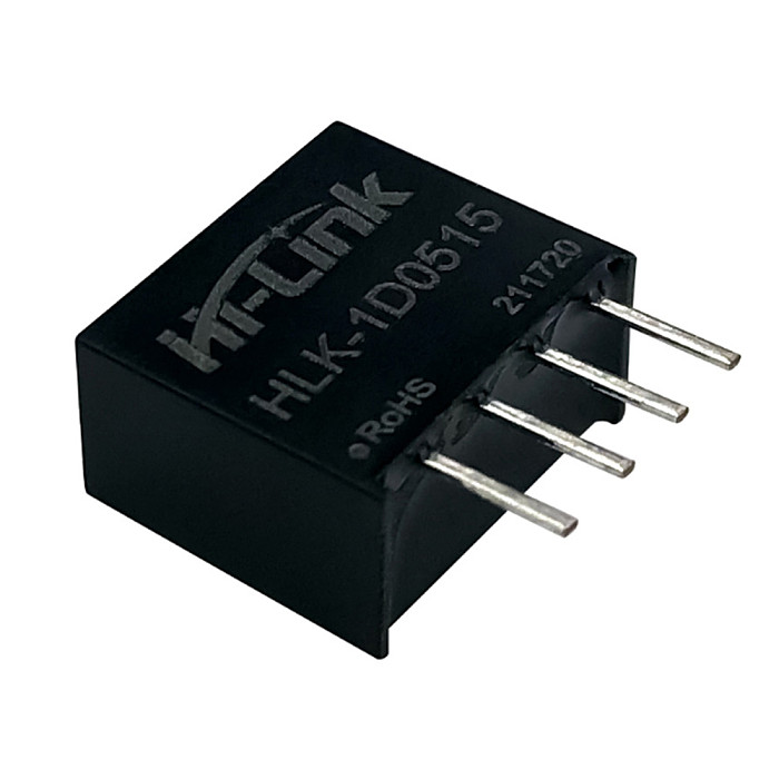 HLK-1D0515 11.5 * 10 * 6mm 5V to 15V66mA DCDC Industrial Power Module 1D0515 Small Size SPI Isolated Unregulated Module