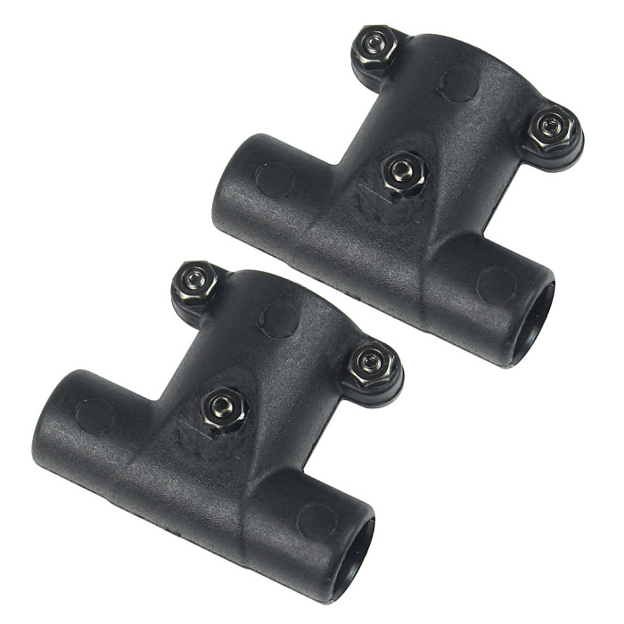 FEICHAO 2Pcs 16mm to 10mm Tripod tee Tube Suitable for T Type Tall Landing Gear Wheelbase 700MM RC Multicopter Drone