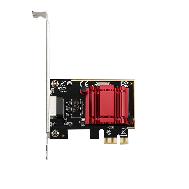 DIEWU TXA089 Pcie Single Port Ethernet Gigabit Pci Express 10/100/1000Mbps RJ45 Lan Network Adapter Card PXE Boot for Desktop