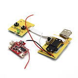 FEICHAO 2.4G Remote Controller kit Control Board Launcher Transmitter with Receiver Module for DIY Foam Airplane Model