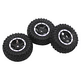 FEICHAO 10pcs DIY Handmade Model Rubber Wheels 3*78mm Tire Plastic Wheel Rim Hub Shaft Hole 3mm Tyre Diameter 78mm for 4WD Car Parts