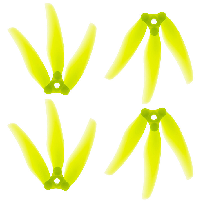 GEMFAN F6030 2/4 Pairs 4.67g 5mm/POPO 3-blade 3inch Propeller CW CCW for 2207-1900KV  Motor DIY RC FPV Racing Drone​