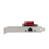 DIEWU TXA089 Pcie Single Port Ethernet Gigabit Pci Express 10/100/1000Mbps RJ45 Lan Network Adapter Card PXE Boot for Desktop