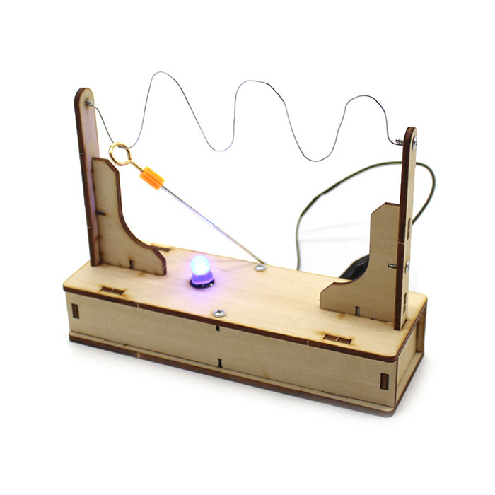 FEICHAO DIY Cross Fire Line Physical Circuit Experiment School Science Technology Small Production Student Science Educational