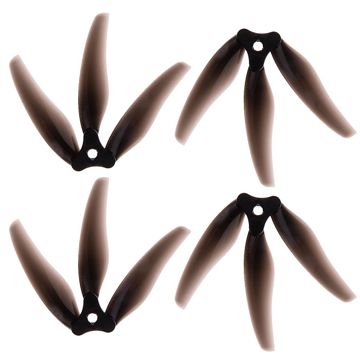GEMFAN F6030 2/4 Pairs 4.67g 5mm/POPO 3-blade 3inch Propeller CW CCW for 2207-1900KV  Motor DIY RC FPV Racing Drone​