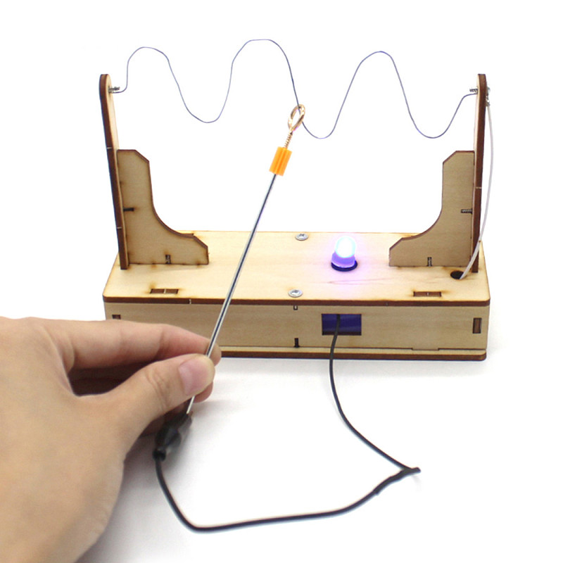 FEICHAO DIY Cross Fire Line Physical Circuit Experiment School Science Technology Small Production Student Science Educational