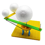 FEICHAO DIY Simulation Model STEAM Toys Sun Earth Moon Relational Model Science Learning Eductional Toys Teaching Demonstration Model