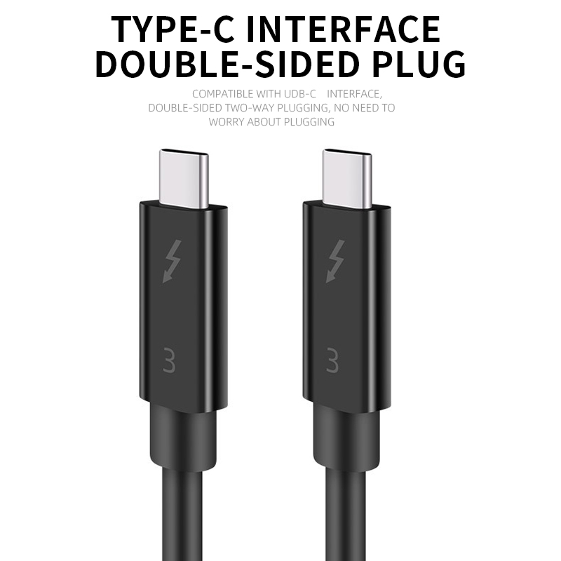 US$ 11.36 - XT-XINTE Dual Type-c Cable USB C to USB Type C Cable for ...