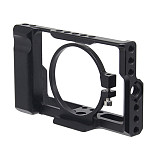 BGNING Camera Protective Cage Cover Handle Stabilizer Bracket for Sony RX100M3/M4/M5 SLR Camera