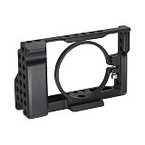 BGNING Camera Protective Cage Cover Handle Stabilizer Bracket for Sony RX100M3/M4/M5 SLR Camera