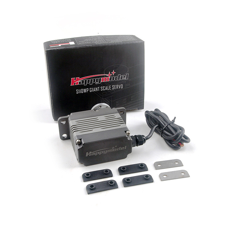 Happymodel S110WP Metal Gear High Torque 110 kg Servo Waterproof Giant Scale Servo for Drone UAV Helicopter RC Car Boat Robot