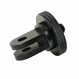 BGNING 1  inch Tripod Ball Head Mount with Screw Adapter Wrench for Gopro 8 7 6 5 4 Session Eken SJcam yi for OSMO Action Sports Camera
