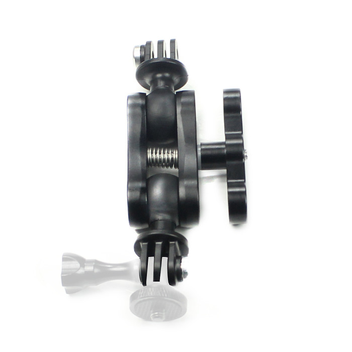 BGNING Aluminum Diving Light 360Degree Butterfly Clip Clamp Mount w/ 1/4  Screw 1 inch Ball Head Adapter for Gopro13 Sports Action Camera