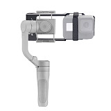FEICHAO Aluminum Alloy Gimbal Stabilizer Splint Bracket with Nylon Velcro Ties Compatible for GoPro Series / EK7000 4K Sports Camera Mobile Phone