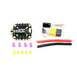 HAKRC HK8B45 BLHeli-S 45A Brushless ESC 4in1 DShot600 20mm/30.5mm Double Mounting Hole for 2-6S DIY FPV Racing Drone Aircraft Quadcopter