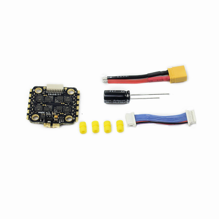 HAKRC 35A 4in1 ESC 2-6S BLHeli-S DSHOT600 Ready 8 Bit Brushless Electronic Speed Controller 2020mm for DIY Quadcopter FPV Racing Drone