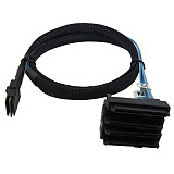 XT-XINTE SAS 36P Cable Mini-SAS SFF-8087 to 4*SFF-8482 SAS 29P with 15Pin Power Cable 12Gbps 50cm/100cm SATA Transmission Cable