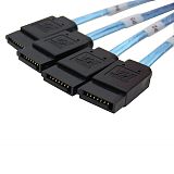XT-XINTE SAS to SATA Cable SFF-8088 TO 4 SATA 7Pin Mini SAS 26P SFF-8088 TO 4SATA 12Gbps Array Card Hard Disk Data Cable 1M 2M