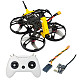 FEICHAO FullSpeed MiniPusher Cinewhoop Brushless FPV Racing Drone w/ Crossfire Nano/FD800 Mini Receiver for insta 360 go Action Camera