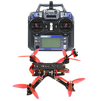 QWinOut three225 FPV Racing Drone 225mm Wheelbase Quadcopter RTF with Radio Transmitter & Receiver F4 Betaflight Pro (V2) OSD/BEC Flight Controller 1200TVL Camera 2204-2300KV Motors BLHeli_32 ESC 5043 3-paddle Propeller