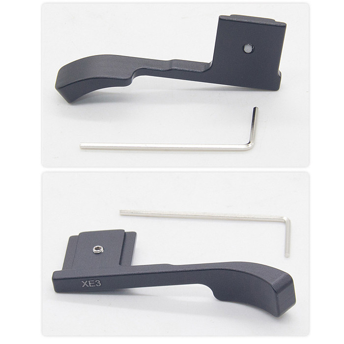 BGNING Hot Shoe Handle Micro Single Camera Finger Grip Thumb Handle Finger Handle for Fuji X-E3 X-E2S SLR Camera ​