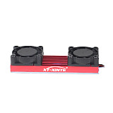 XT-XINTE M.2 NVME NGFF Heatsink SSD Cooler with 20mm Powerful Cooling Fan for Desktop PCIE M.2 2280 22110SSD with Thermal Pad