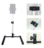 BGNING Phone Photography Overhead Stand Fill Light Microphone Thickened Aluminum Tube Shooting Bracket Adjustable Rod Photo Studio Accessories