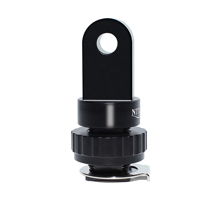 NiteScuba Waterproof Shell Hot Shoe Adapter Aluminum Alloy Adapter for Diving Camera Underwater Photography