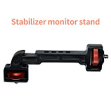 BGNING Adjustable Camera Monitor Mount for Ronin-S/Ronin-SC for Zhiyun Crane 3 for Weebill S Lab Monitor LED Video Light Microphone Arm