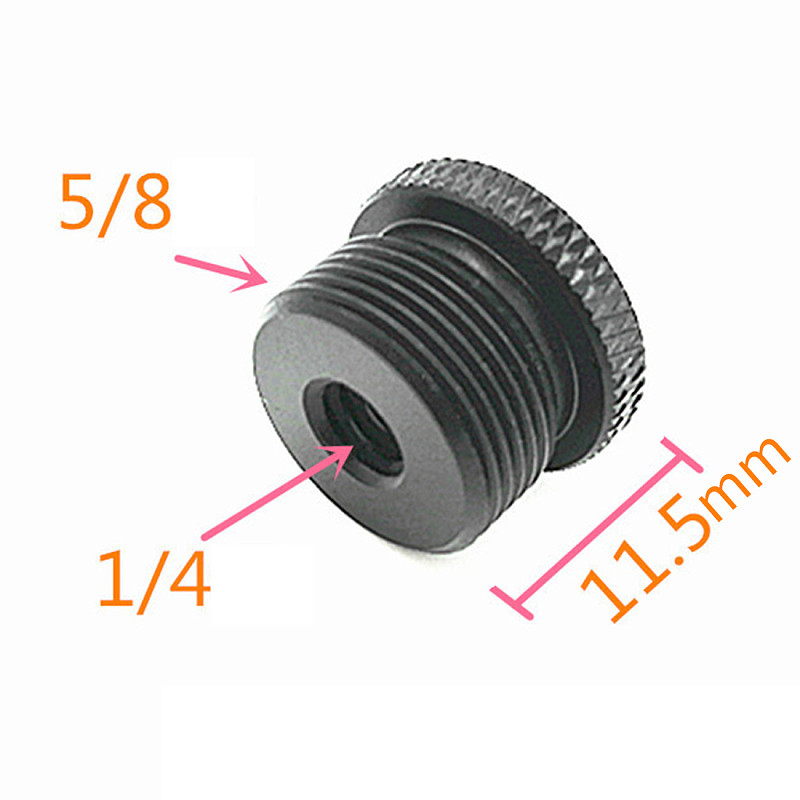 BGNING 1/4'' to 5/8  Adpater or 1/4  to 3/8  Male to Female Thread Screw Mount Adapter Tripod Plate Screw Mount for Camera Flash Tripod Light Stand