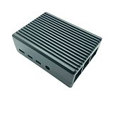 XT-XINTE Aluminum Alloy Metal Heat Sink Cooling Protective Shell Suitable for Raspberry Pi 4B