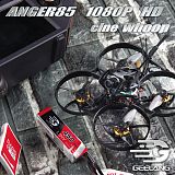 GeeLang Anger85X 1080HD Cinema Bwhoop 2-3S 85mm First Person View Racing Drone RC Quadcopter with Baby Tuetle 1080P FPV Camera KV8700 Motors