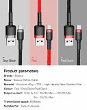 Baseus Type C USB Charger Cable Fast Charging Lead Data Cord for Samsung Huawei