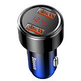 Baseus 45W USB Type-C Car Charger PD QC Phone Charge Adapter for iPhone Samsung
