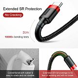 Baseus Type C USB Charger Cable Fast Charging Lead Data Cord for Samsung Huawei