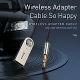 Baseus Receiver USB Bluetooth 3.5mm AUX Audio Adapter Cable Car Home PC Wireless Receiver