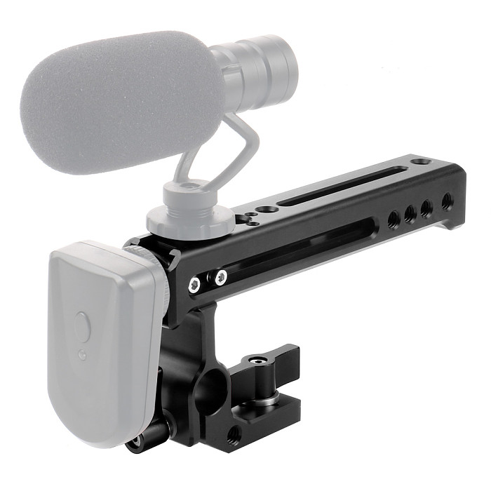 FEICHAO BSB-1 Aluminum Alloy CNC Camera SLR Rabbit Cage Kit Universal Multi-function handle Cold Shoe Extension Accessories 15mm rail hole with  3/8*10mm screw