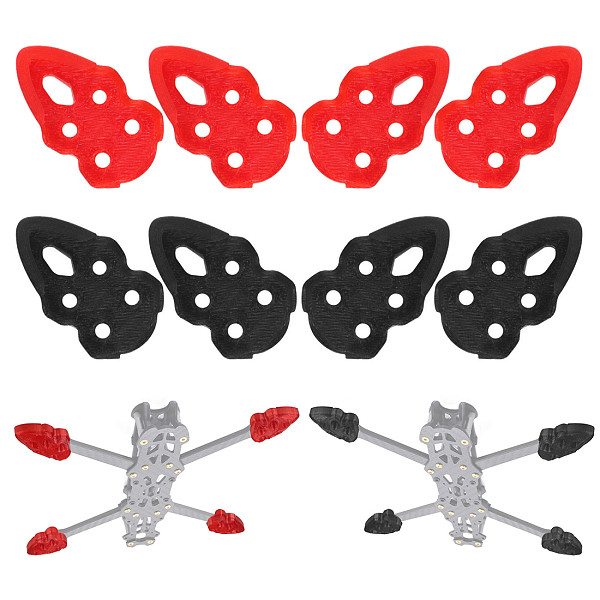 FEICHAO 4pcs/set  3D Printed Frame Pads For Mark4 Rack RC Racing Drone Accessories