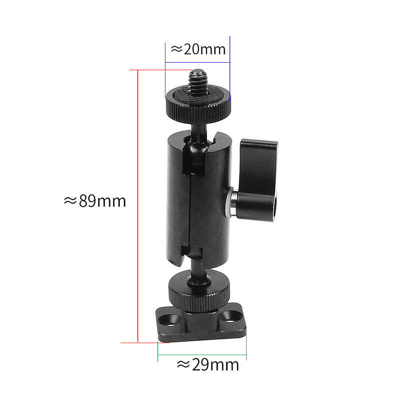 BGNING Multi-function Expansion Board External Monitor Universal Monitor Bracket Anti-loosening Connecting Arm for DJI Ronin Ronin-S Stabilizer