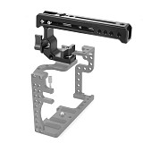FEICHAO BSB-1 Aluminum Alloy CNC Camera SLR Rabbit Cage Kit Universal Multi-function handle Cold Shoe Extension Accessories 15mm rail hole with  3/8*10mm screw